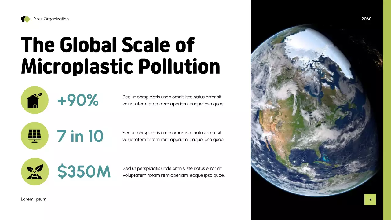 Blue Modern Sustainability Waste Management Presentation