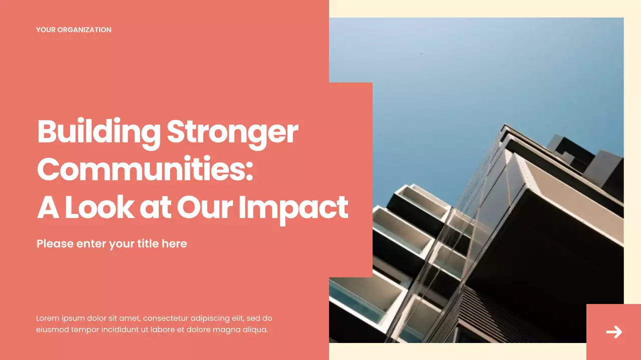 Coral Modern Community Report Presentation