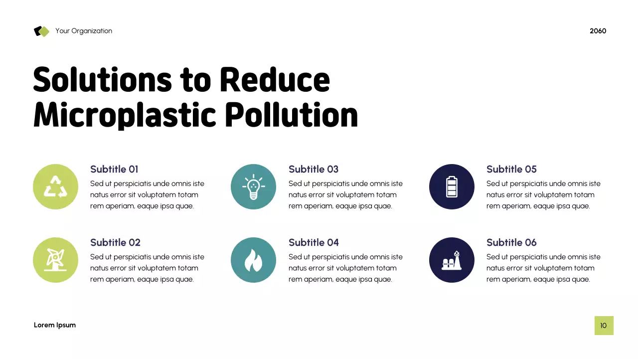 Blue Modern Sustainability Waste Management Presentation