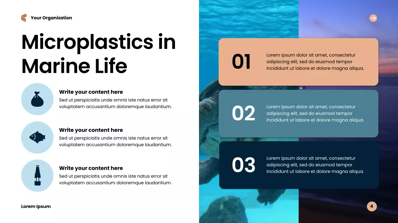 Blue Modern Sustainability Waste Management Presentation