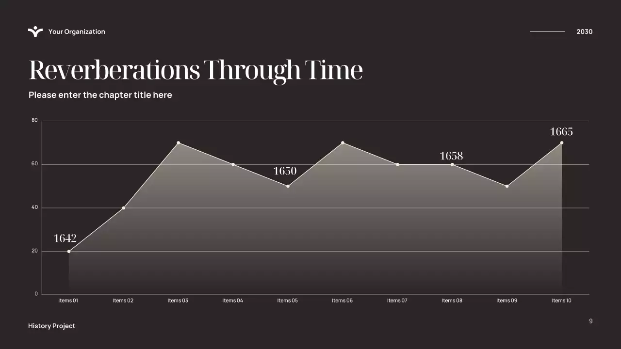 Blue Elegant History Presentation