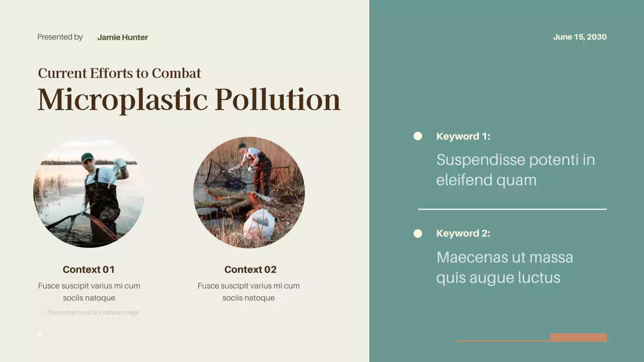 Black Modern Environment Lecture Presentation