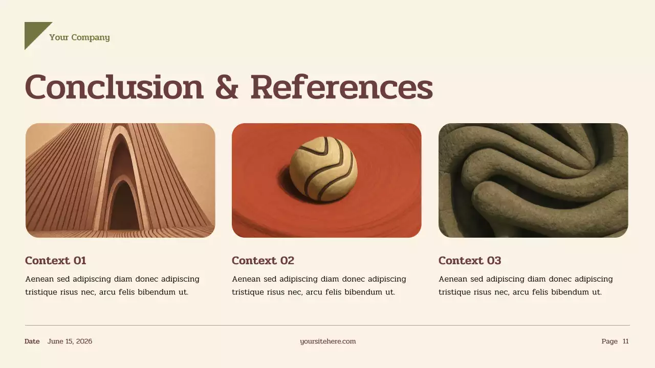 Beige Vintage History Presentation