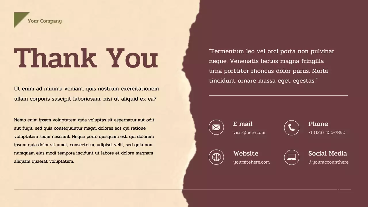 Beige Vintage History Presentation