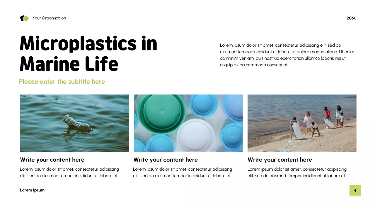 Blue Modern Sustainability Waste Management Presentation