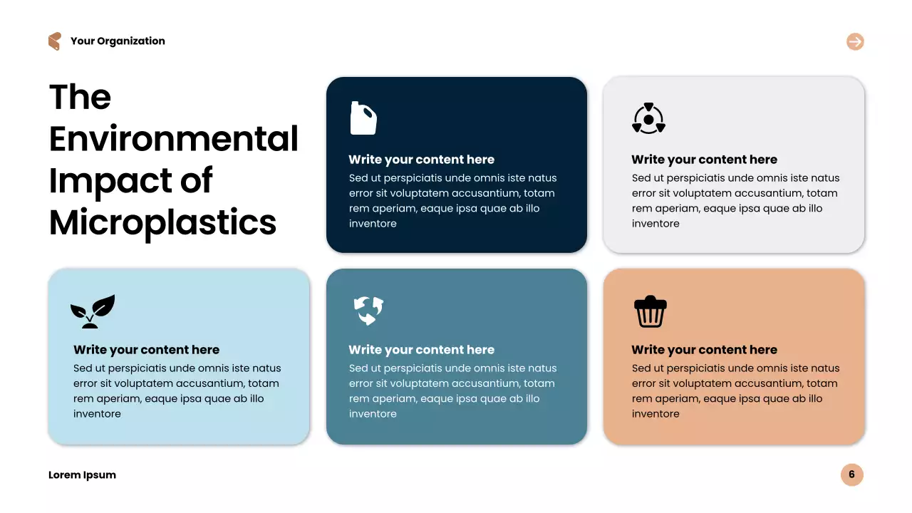 Blue Modern Sustainability Waste Management Presentation