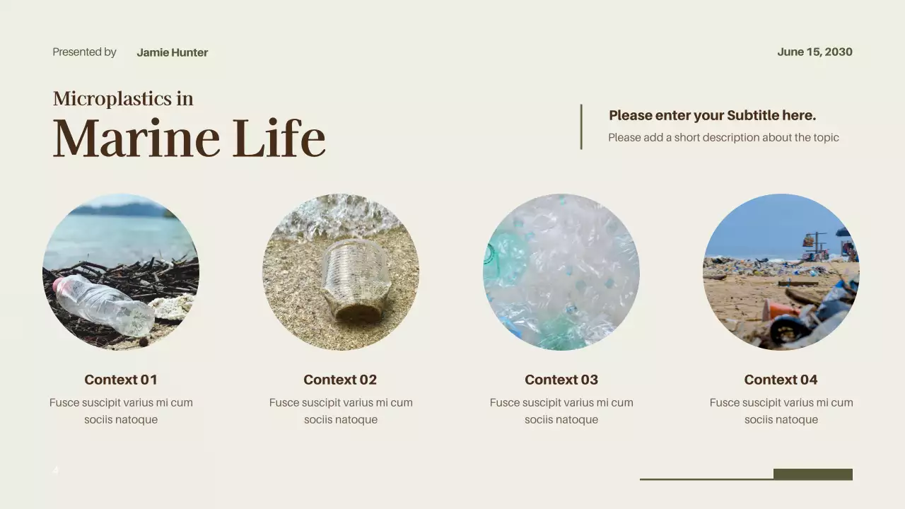 Black Modern Environment Lecture Presentation