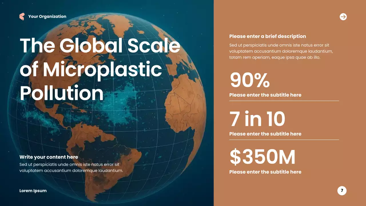 Blue Modern Sustainability Waste Management Presentation