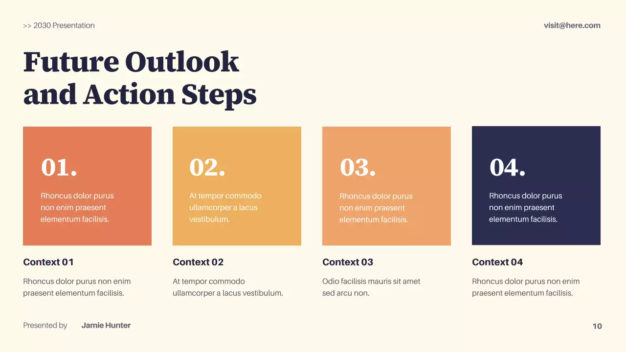 Navy Modern Sustainability Waste Management Presentation
