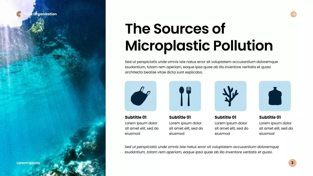 Blue Modern Sustainability Waste Management Presentation