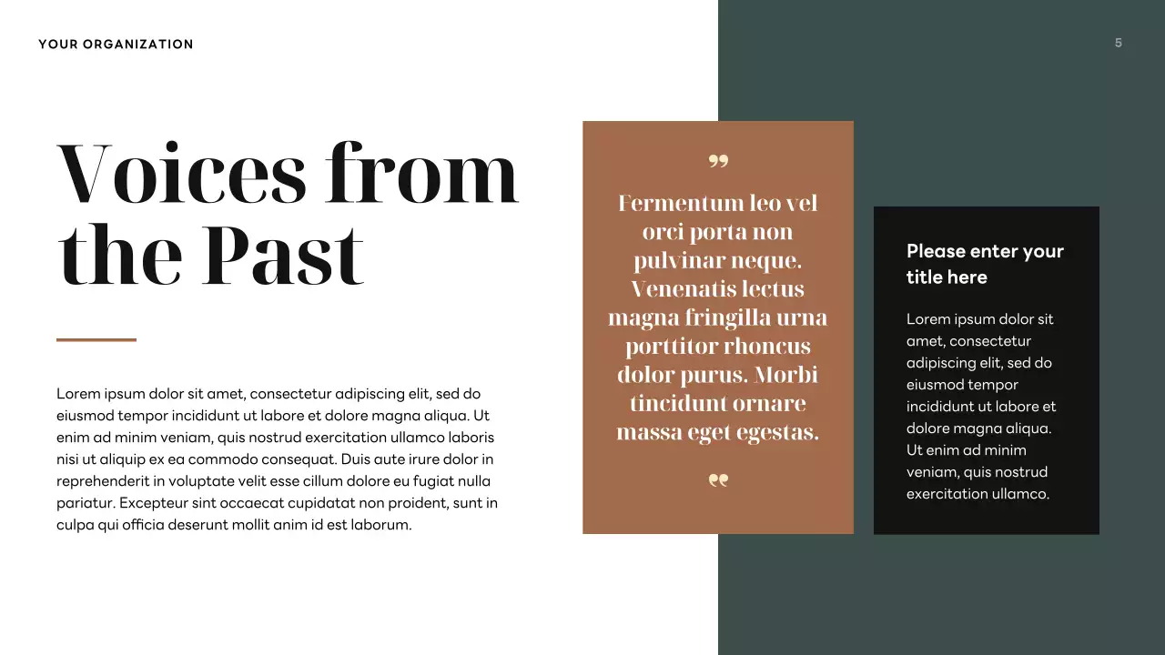 Brown Vintage History Presentation