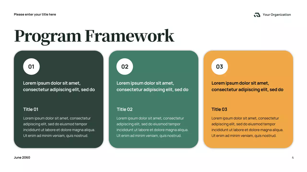 Green Modern Community Impact Report Presentation