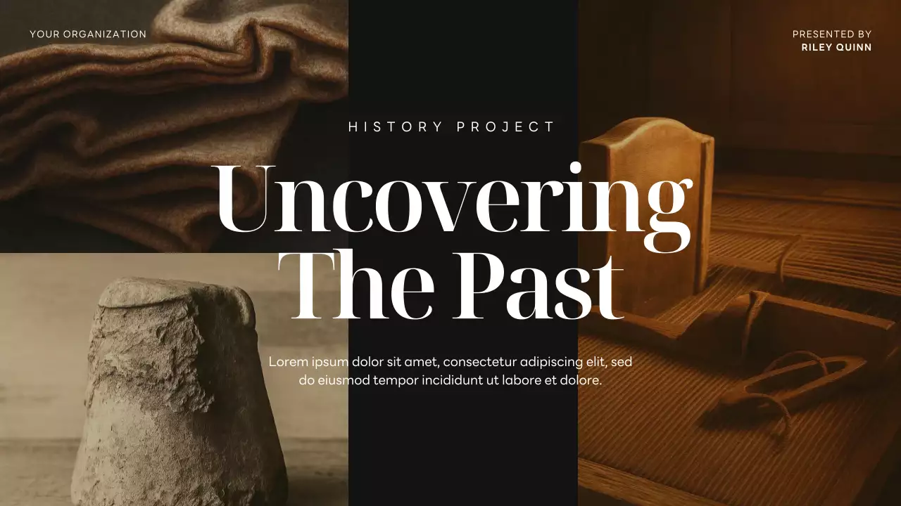 Brown Vintage History Presentation