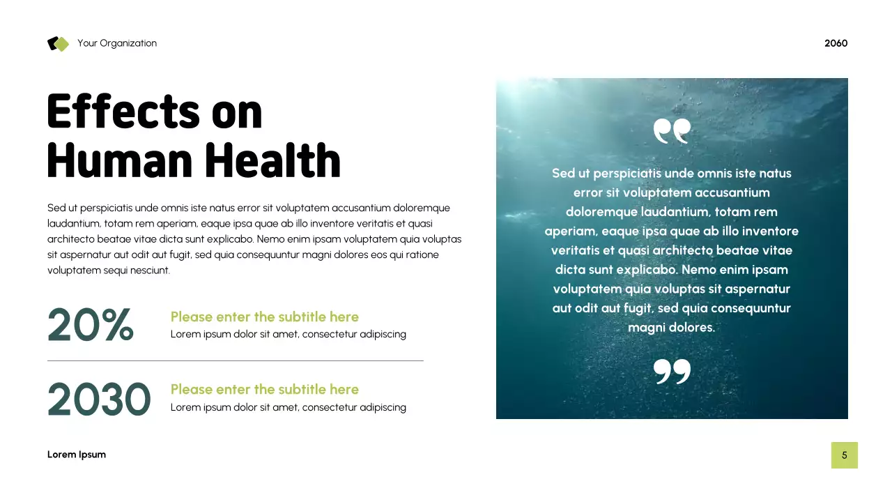 Blue Modern Sustainability Waste Management Presentation