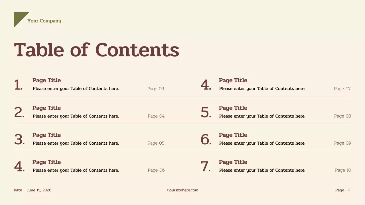 Beige Vintage History Presentation