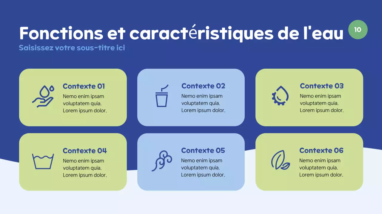 Présentation de l'exposition Blue Minimal Nature