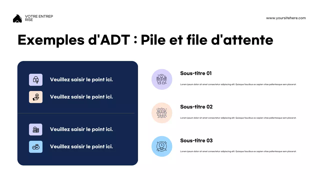 Présentation de la conférence sur la programmation moderne bleue