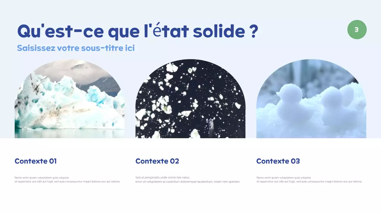 Présentation de l'exposition Blue Minimal Nature