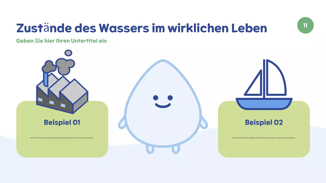 Präsentation der Ausstellung „Blue Minimal Nature“