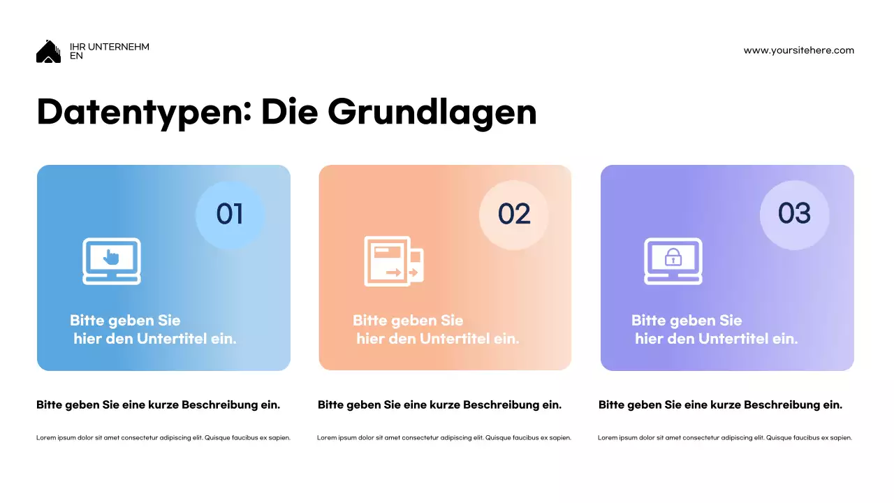 Blaue Vorlesung zur modernen Programmierung – Präsentation