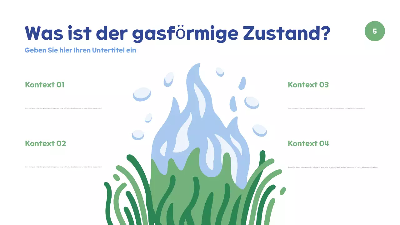 Präsentation der Ausstellung „Blue Minimal Nature“