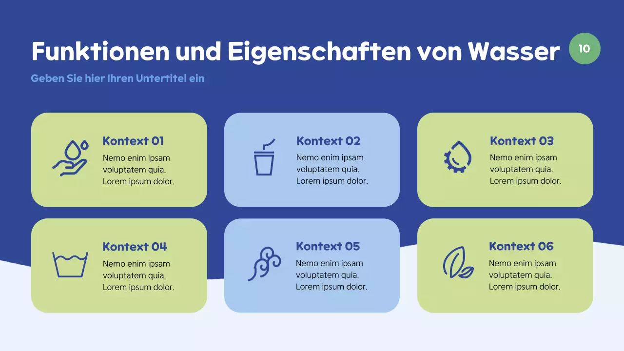 Präsentation der Ausstellung „Blue Minimal Nature“