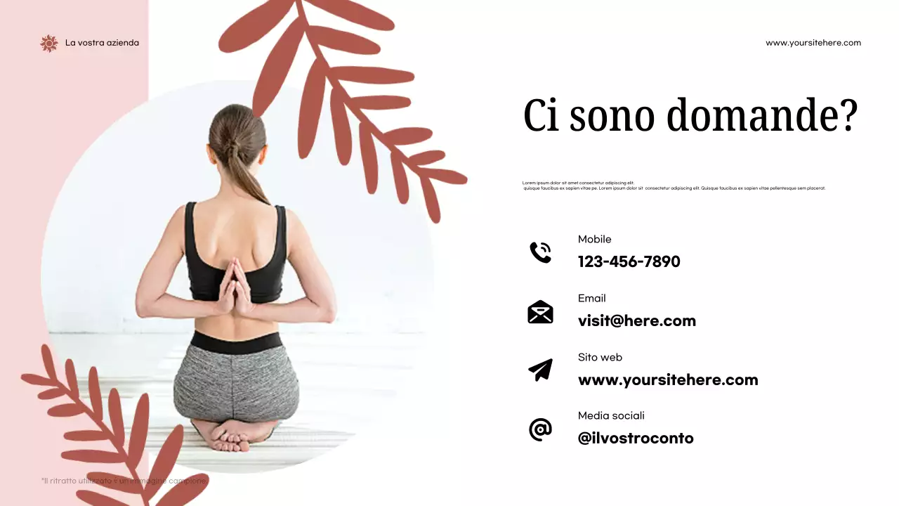 Presentazione dell'annuncio di Pink Modern Health