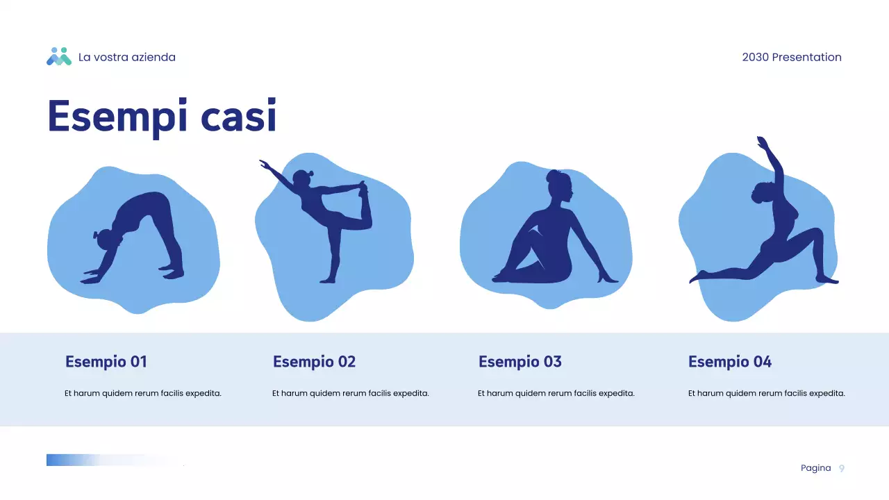 Presentazione Blue Modern Wellness