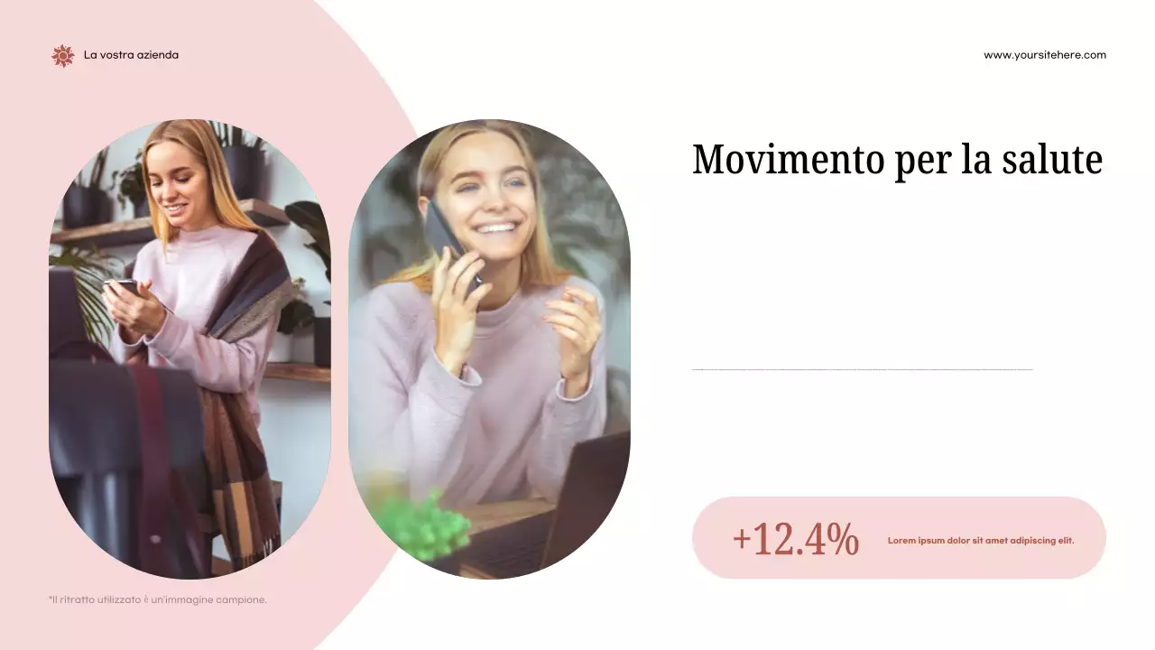 Presentazione dell'annuncio di Pink Modern Health