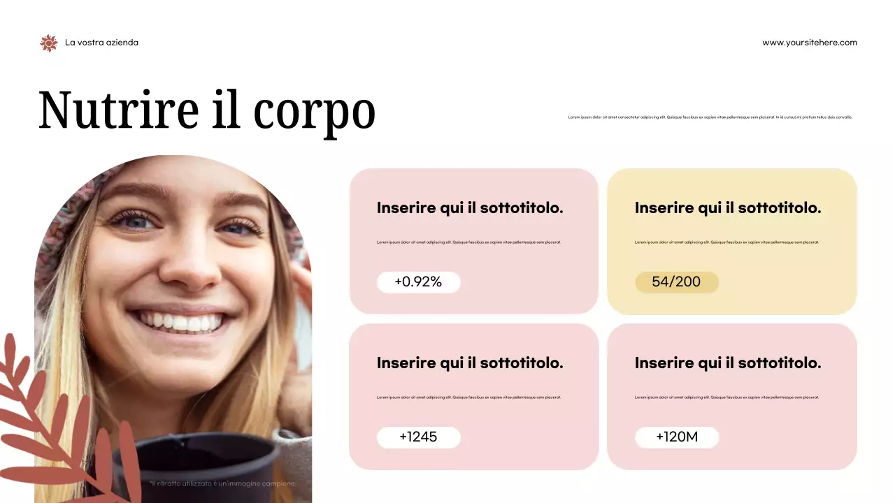 Presentazione dell'annuncio di Pink Modern Health