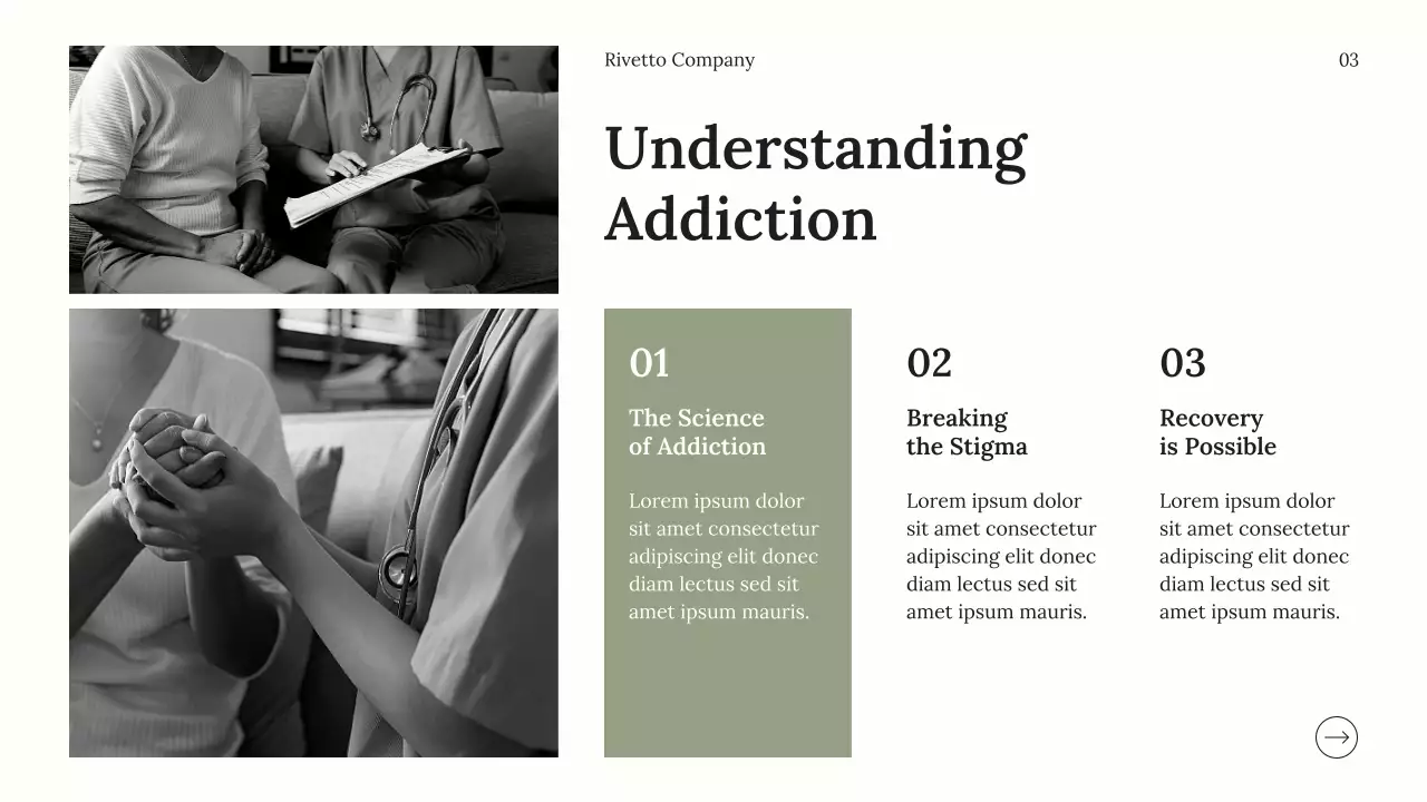 Bài thuyết trình về Hướng dẫn Chữa bệnh và Sức khỏe Tối giản Màu xám