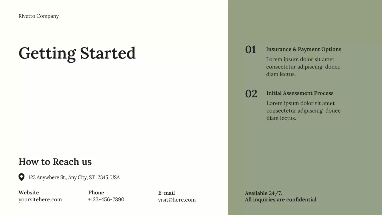 Bài thuyết trình về Hướng dẫn Chữa bệnh và Sức khỏe Tối giản Màu xám