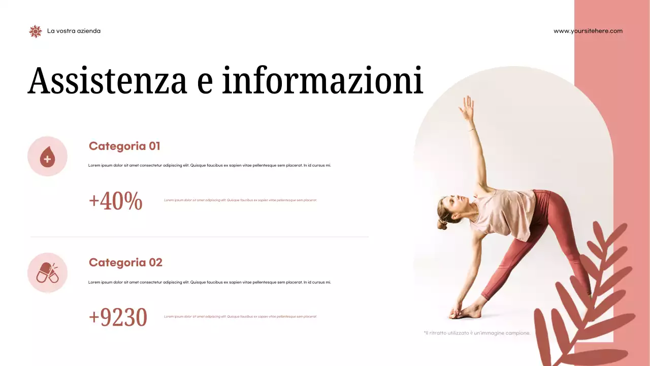 Presentazione dell'annuncio di Pink Modern Health