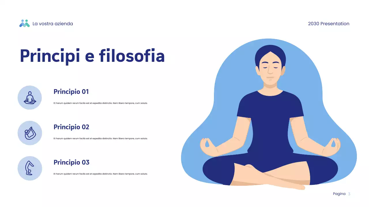 Presentazione Blue Modern Wellness