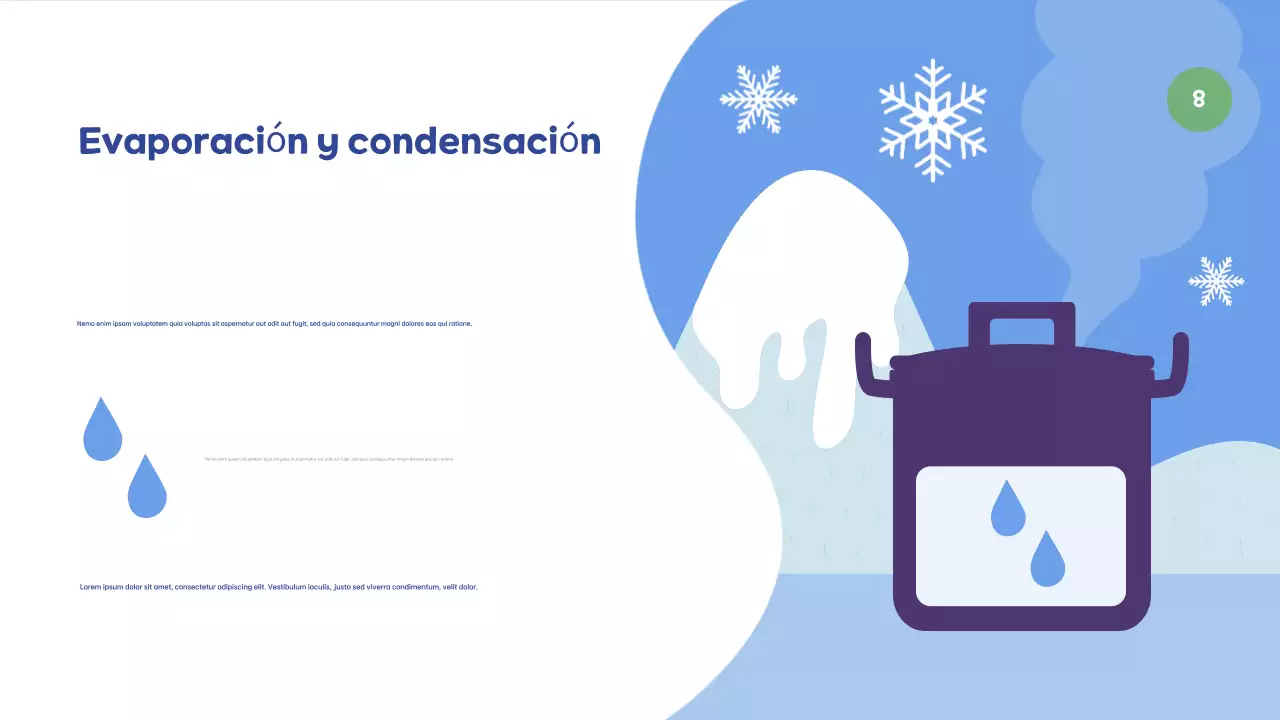 Presentación de la exposición Naturaleza minimalista azul