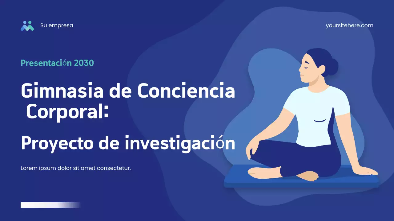 Presentación de Blue Modern Wellness