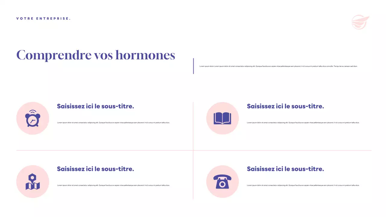 Présentation de l'annonce Purple Modern Health