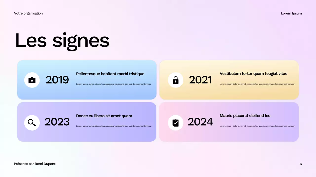 Présentation du guide de bien-être moderne et blanc