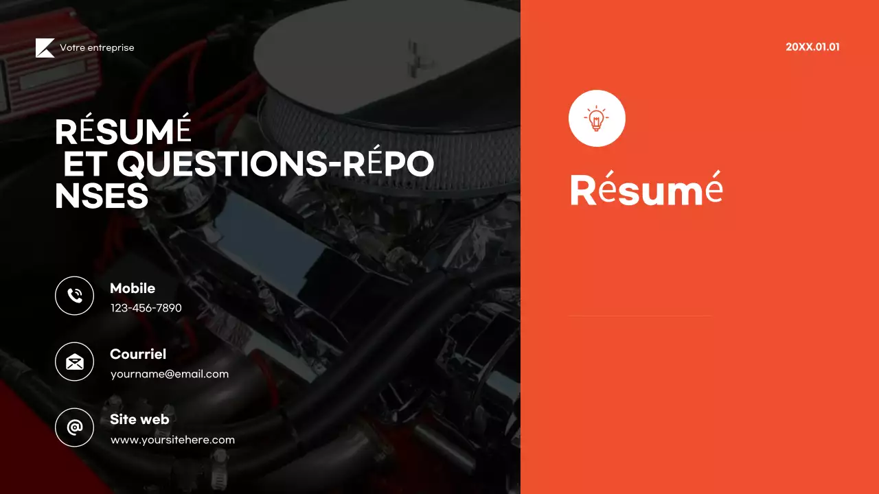 Présentation du guide des véhicules modernes noirs