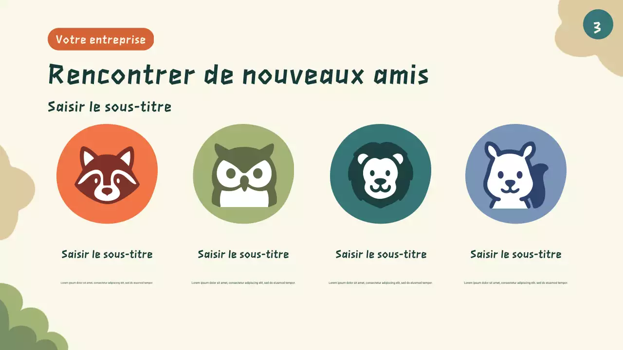 Présentation du livre d'histoires d'animaux de dessin animé vert