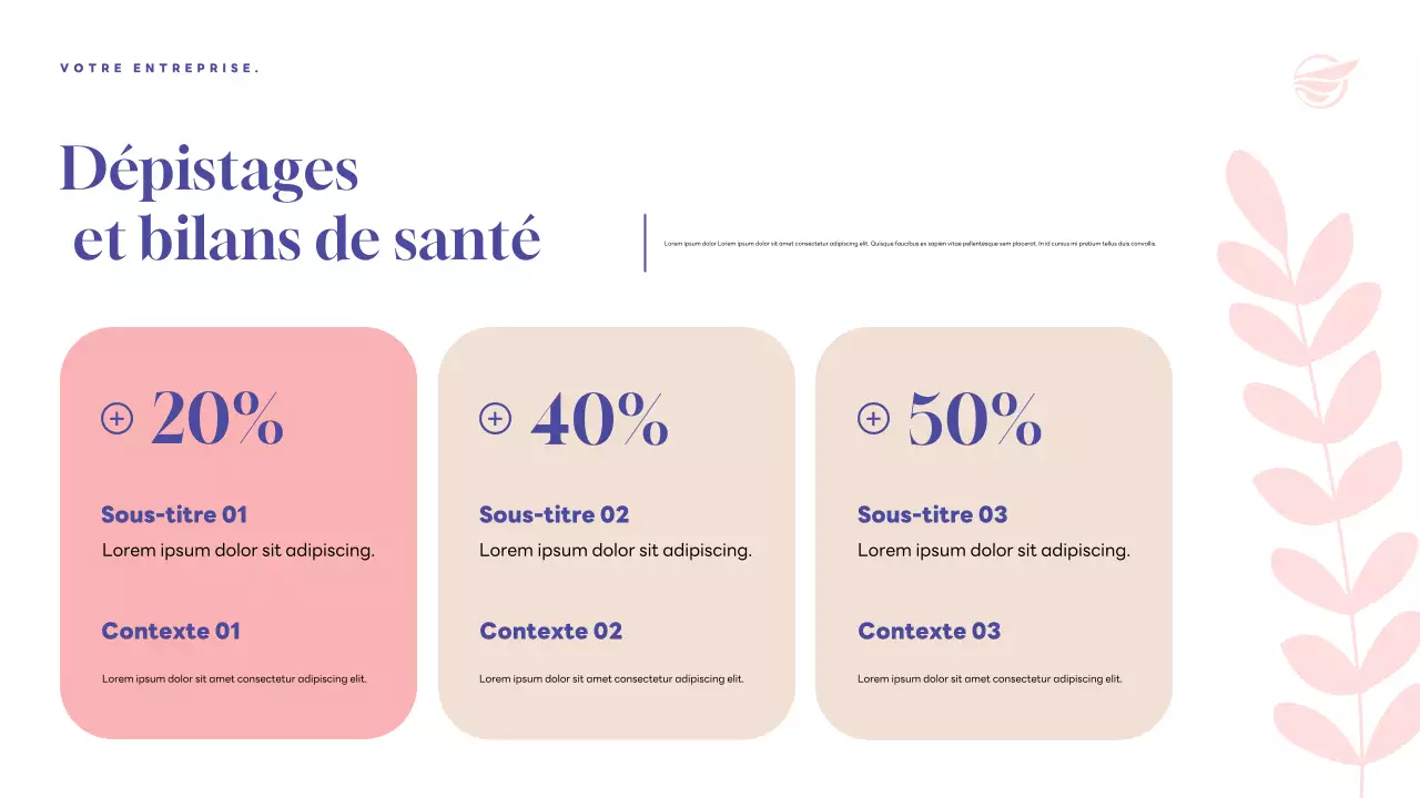 Présentation de l'annonce Purple Modern Health