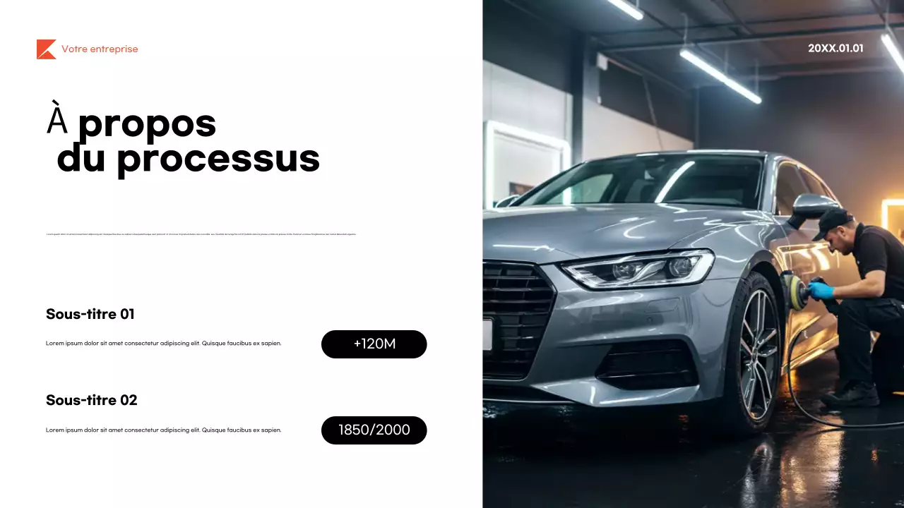 Présentation du guide des véhicules modernes noirs