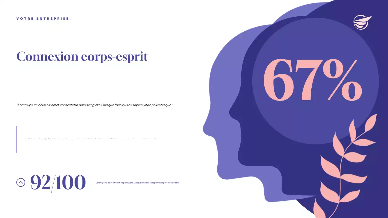 Présentation de l'annonce Purple Modern Health