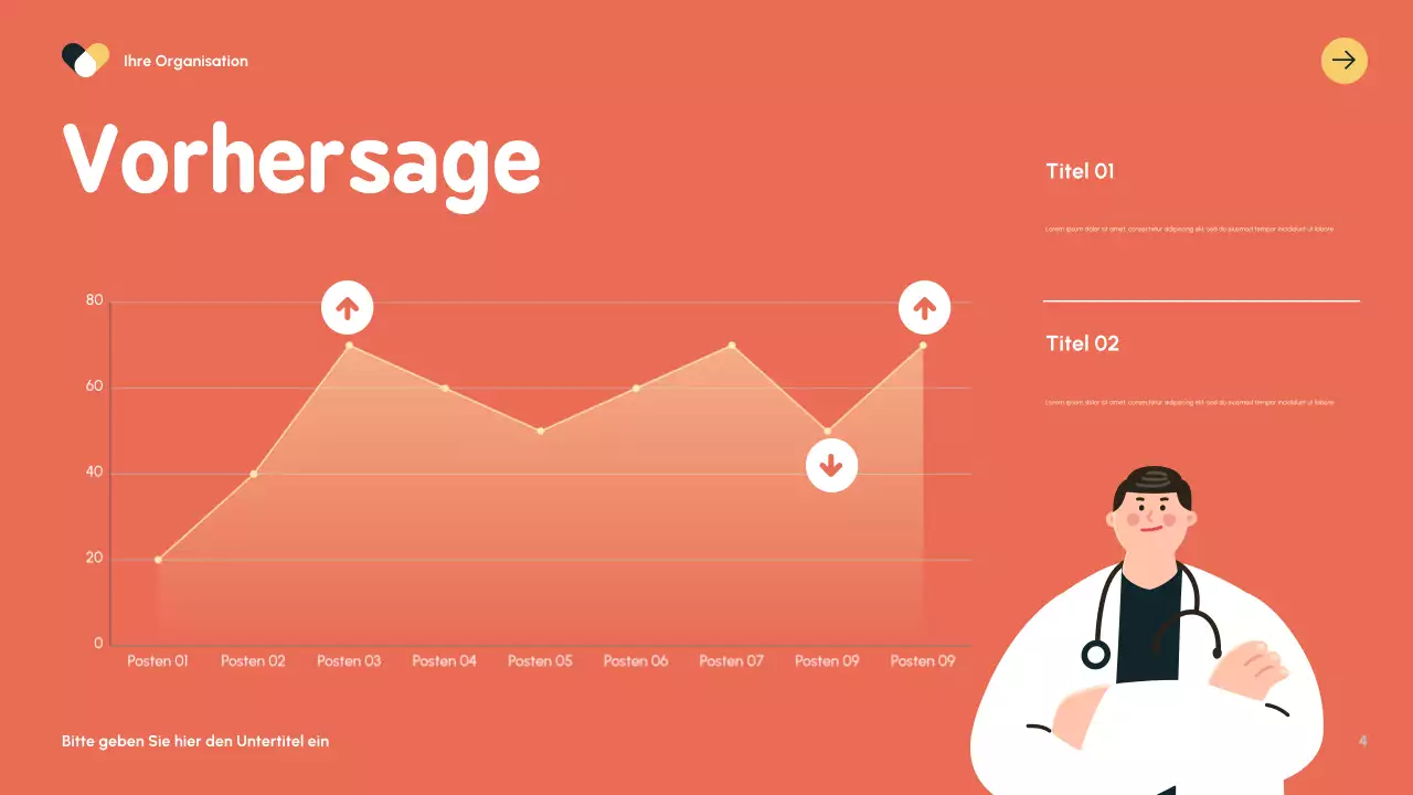 Orange Modern Health Guide Präsentation