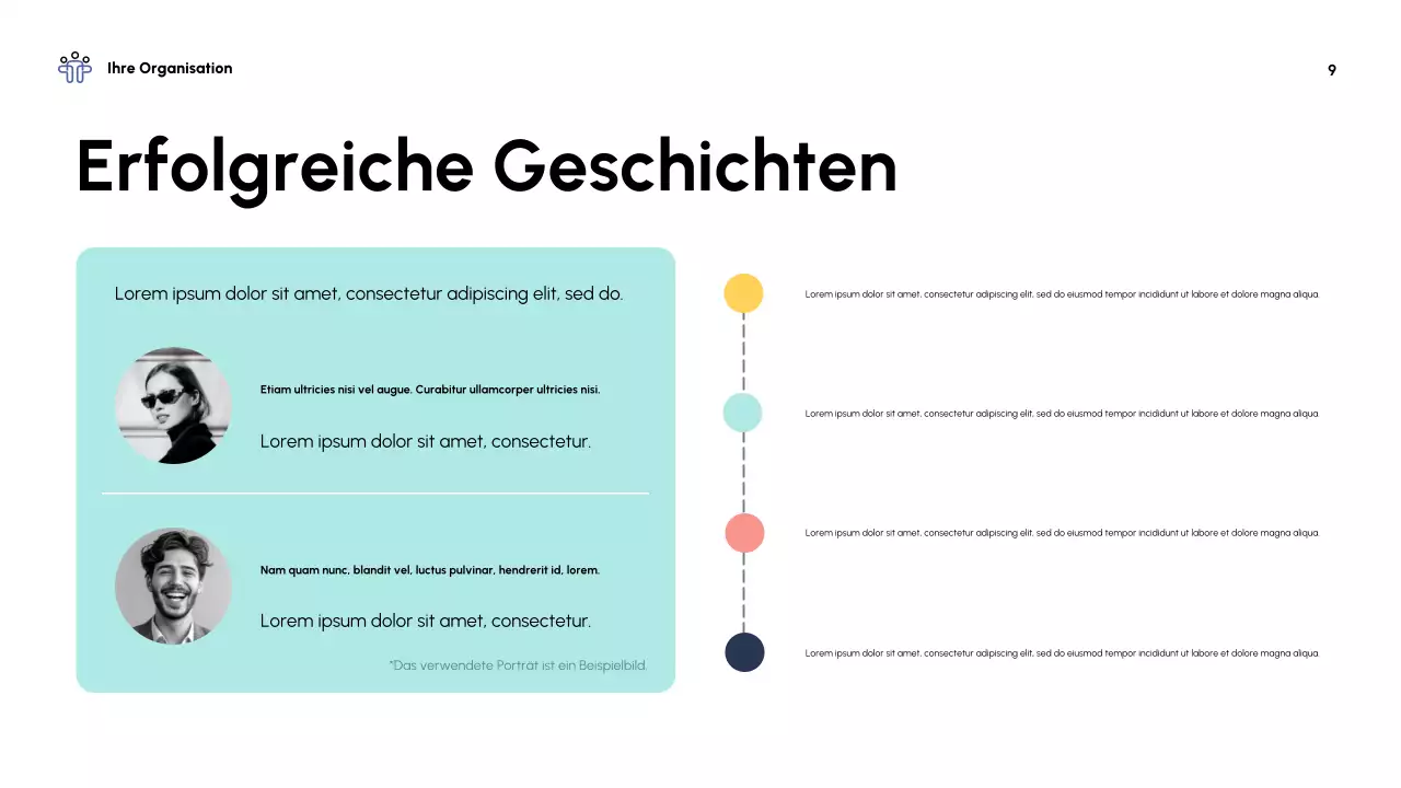 Mint Moderne psychische Gesundheit Vortragspräsentation