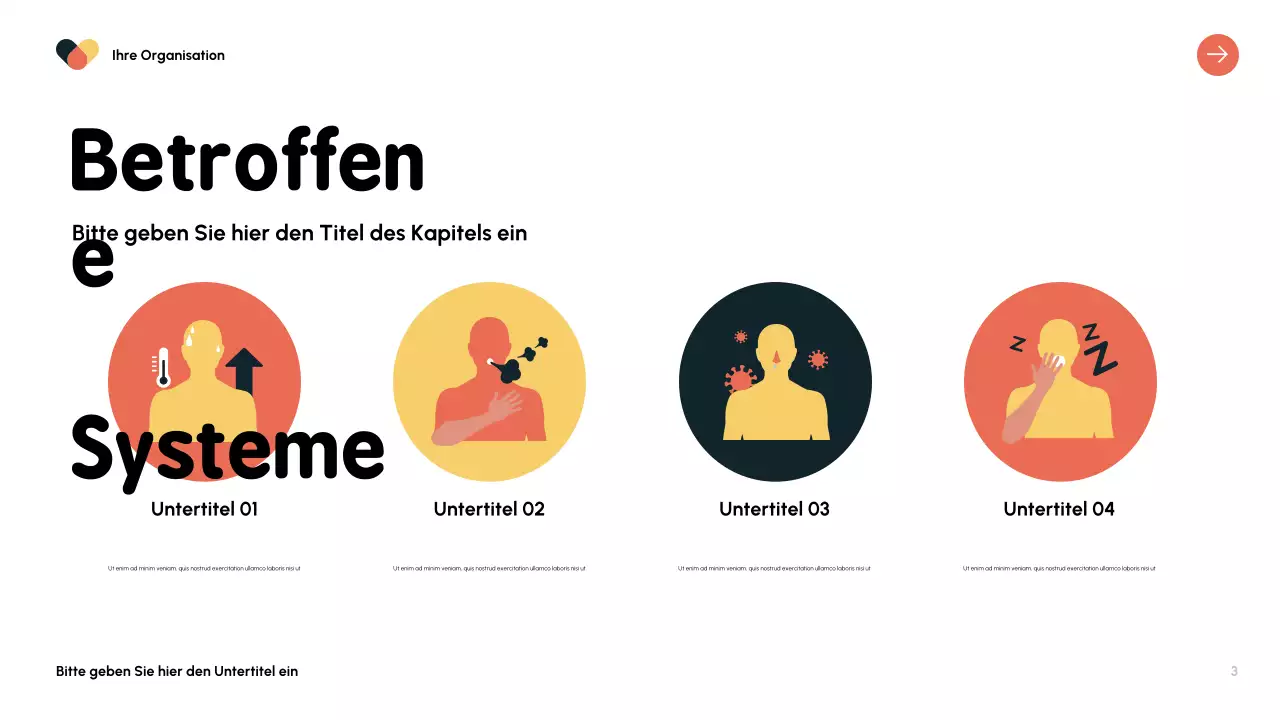 Orange Modern Health Guide Präsentation