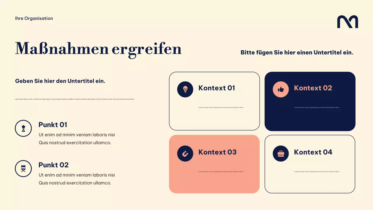 Moderner Meditationsleitfaden der Marine – Präsentation