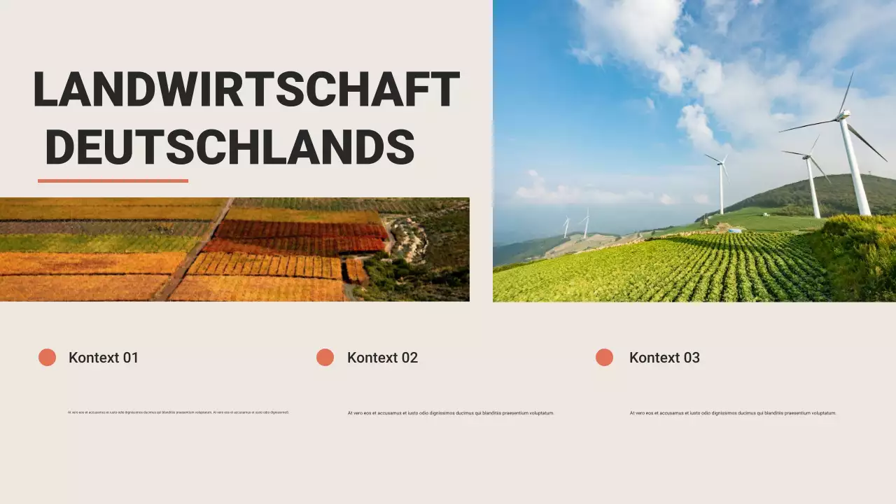 Braune rustikale Reisewerbung Präsentation