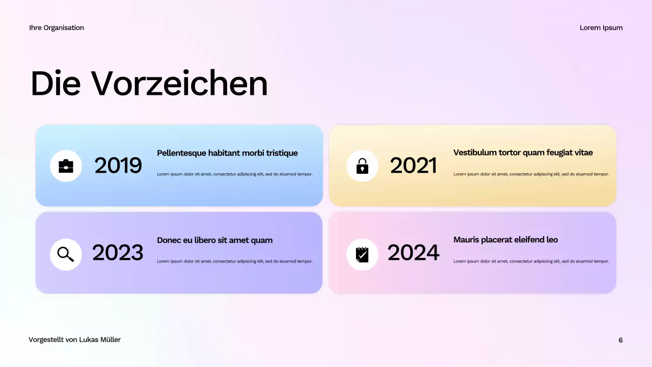 Weißer moderner Wellness-Leitfaden Präsentation