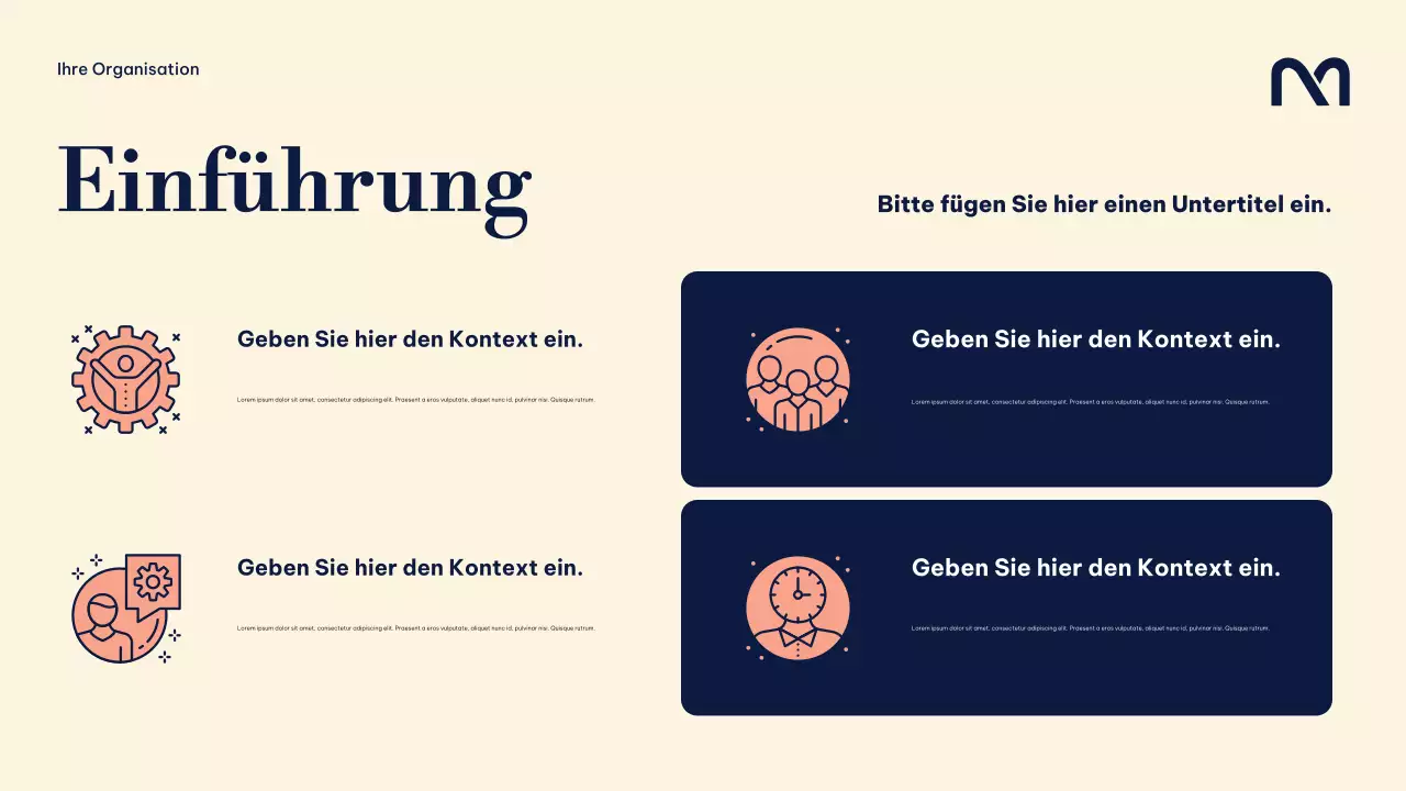 Moderner Meditationsleitfaden der Marine – Präsentation